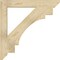 Ekena Millwork Merced Slat Rough Sawn Bracket, Douglas Fir, 4"W x 34"D x 34"H BKT04X34X34MRC06RDF - alternate 4